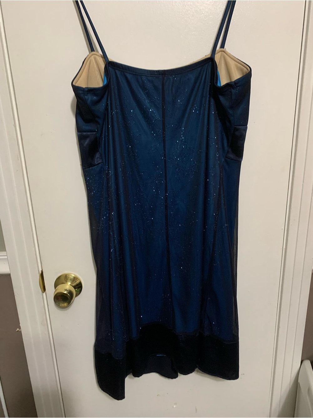 Vintage Y2K Taboo XL Glitter Mesh Bow Whimsigoth Fairy Dress - Picture 4 of 8
